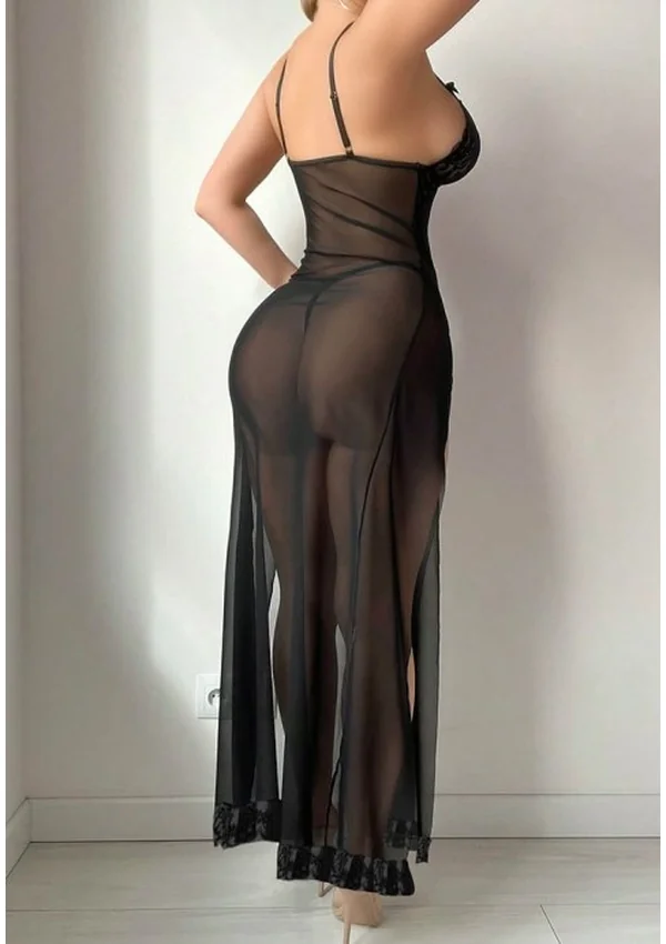 Midnight Elegance Gown - Black color thumbnail
