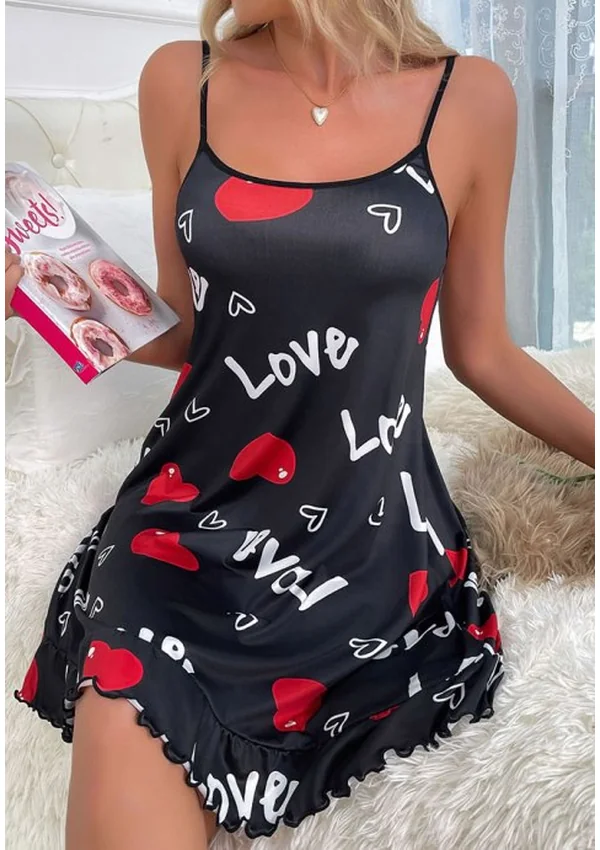Love Spell Satin Nightdress - Product image 1