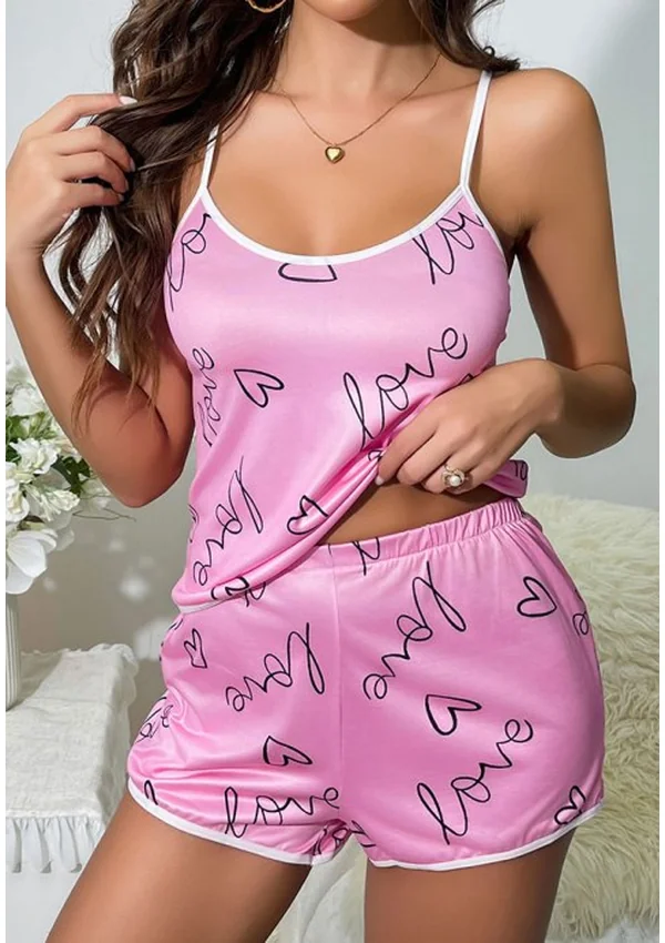 Blush Love Lounge Set - Pink color thumbnail