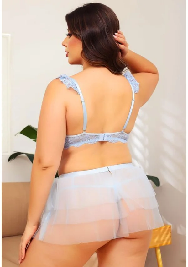 Serenity Lace Plus Bra Set - Product image 2