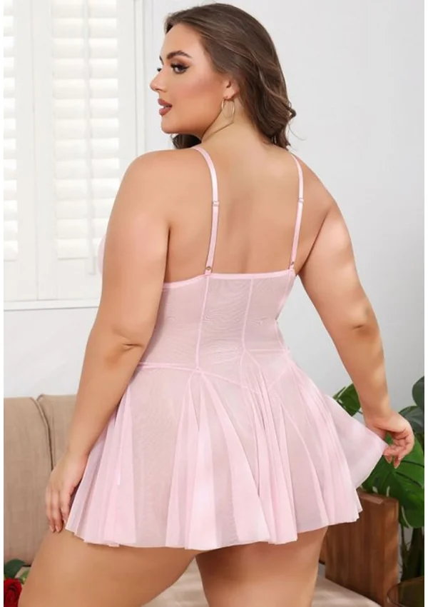 Cotton Candy Plus Babydoll - Pink color thumbnail