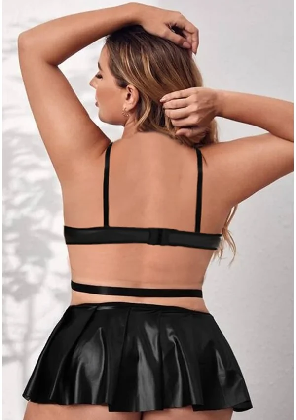 Midnight Siren Plus Bra Set - Black color thumbnail