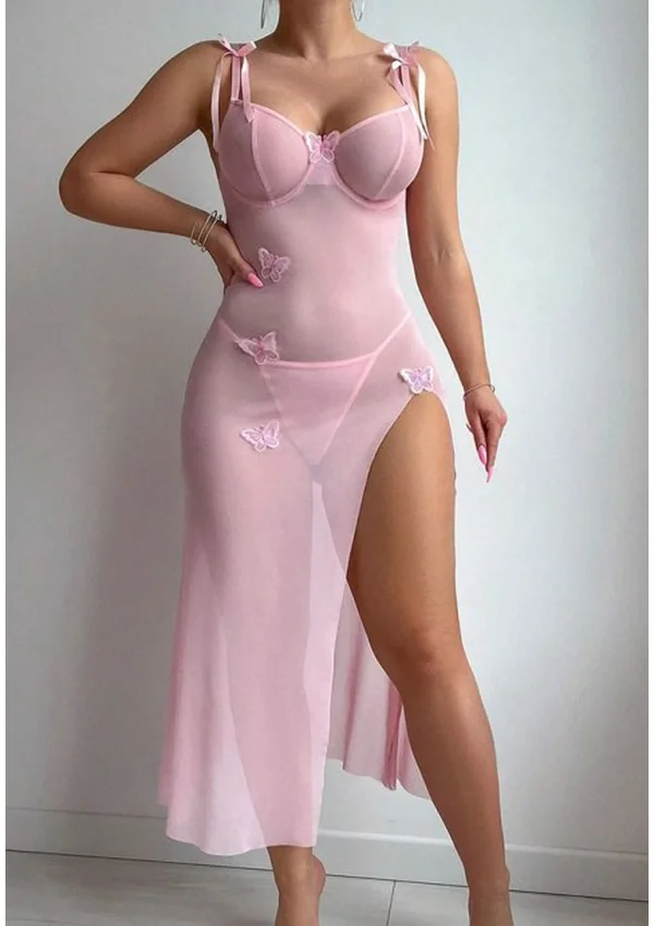 Butterfly Bliss Gown - Pink color thumbnail
