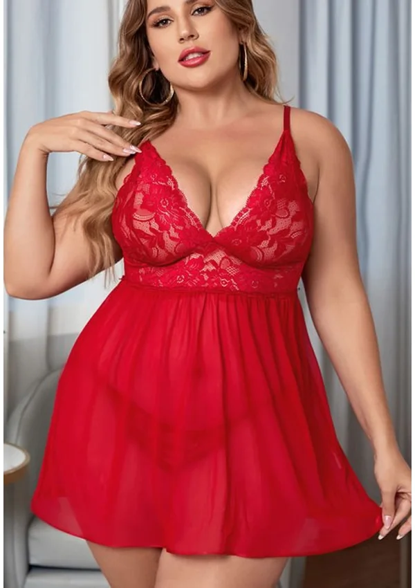 Ruby Radiance Plus Nightgown - Product image 3