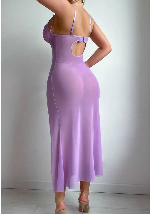 Butterfly Bliss Gown - Purple color thumbnail