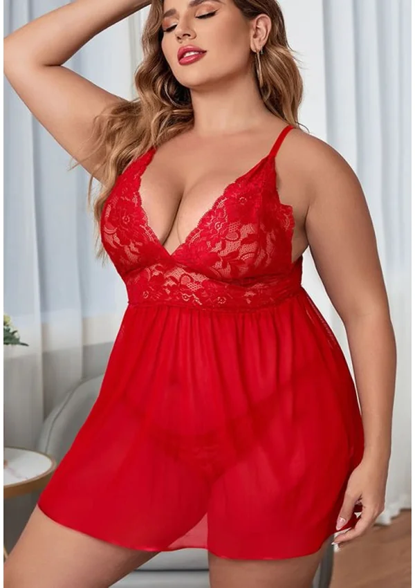 Ruby Radiance Plus Nightgown - Product image 4