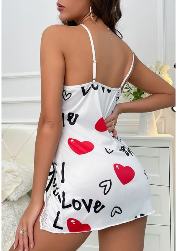 Love in Bloom Chemise - White color thumbnail