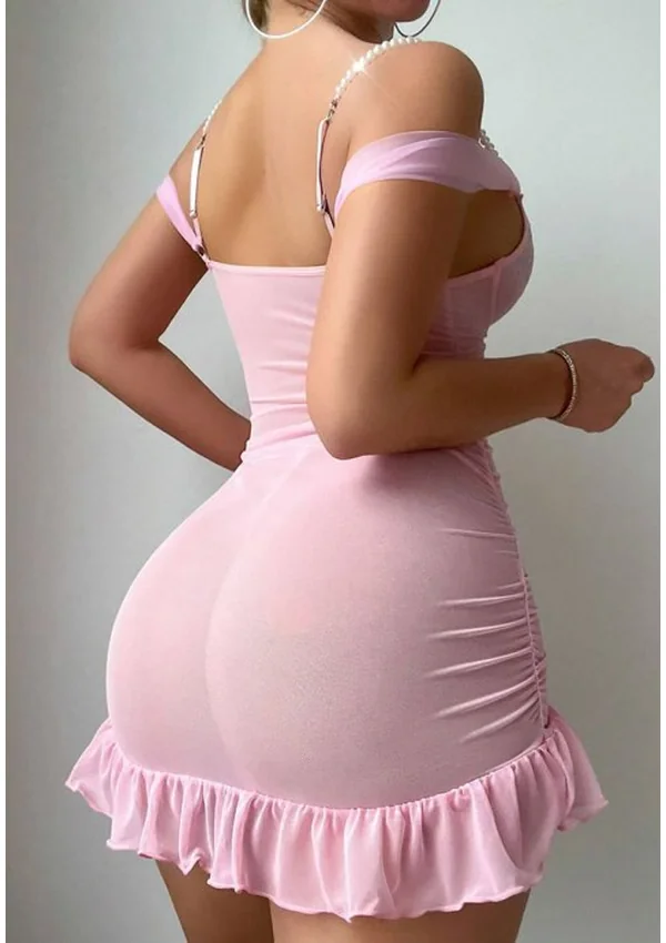 Sweet Seduction Babydoll - Pink color thumbnail