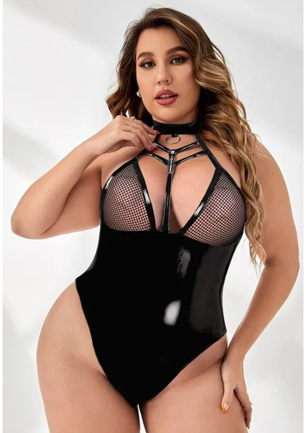 Obsidian Temptress Mesh and Vinyl Plus Teddy - Product image 2