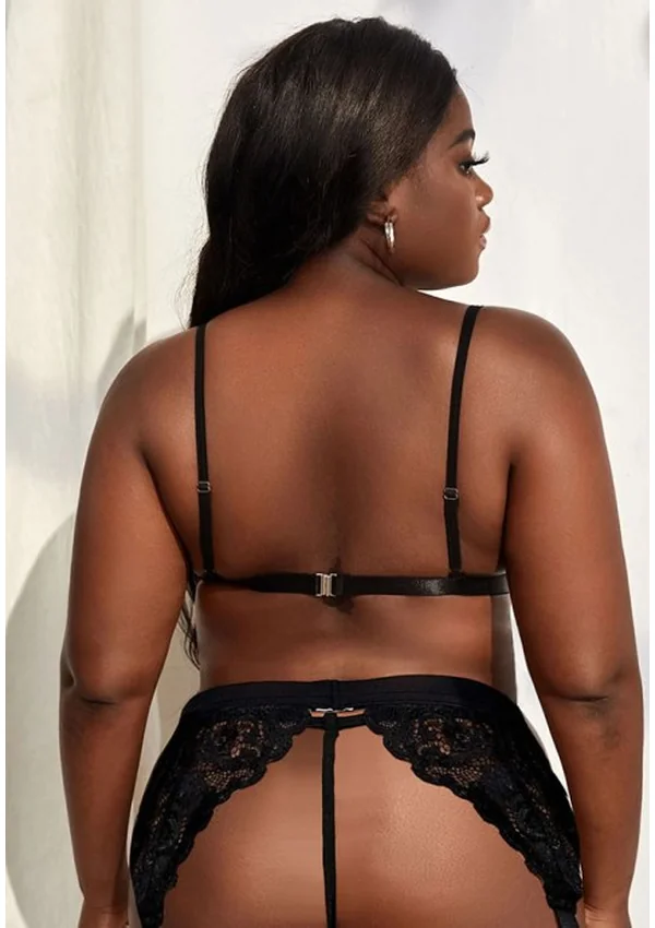 Wild Seduction Leopard Lingerie Plus Set - Product image 2