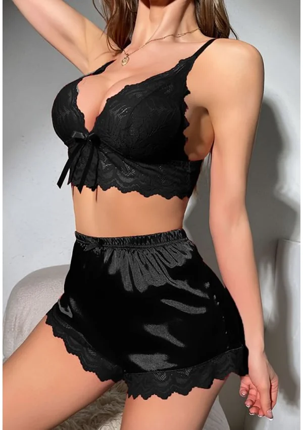 Satin Charm Sleepwear Set - Product image 8