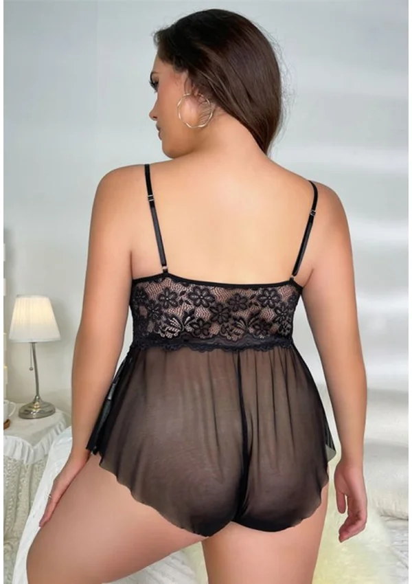 Scarlet Dreams Plus Teddy - Black color thumbnail