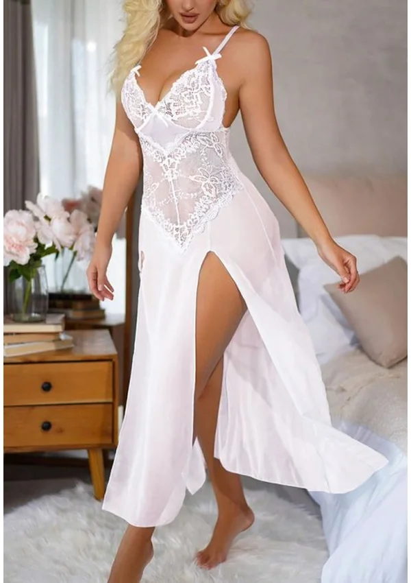 Celestial Elegance Gown - White color thumbnail