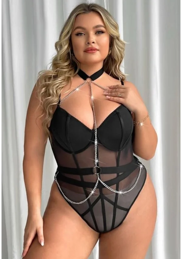 Obsidian Desire Chain Plus Teddy - Product image 3