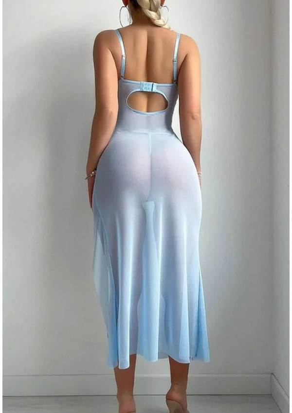 Butterfly Bliss Gown - Light Blue color thumbnail