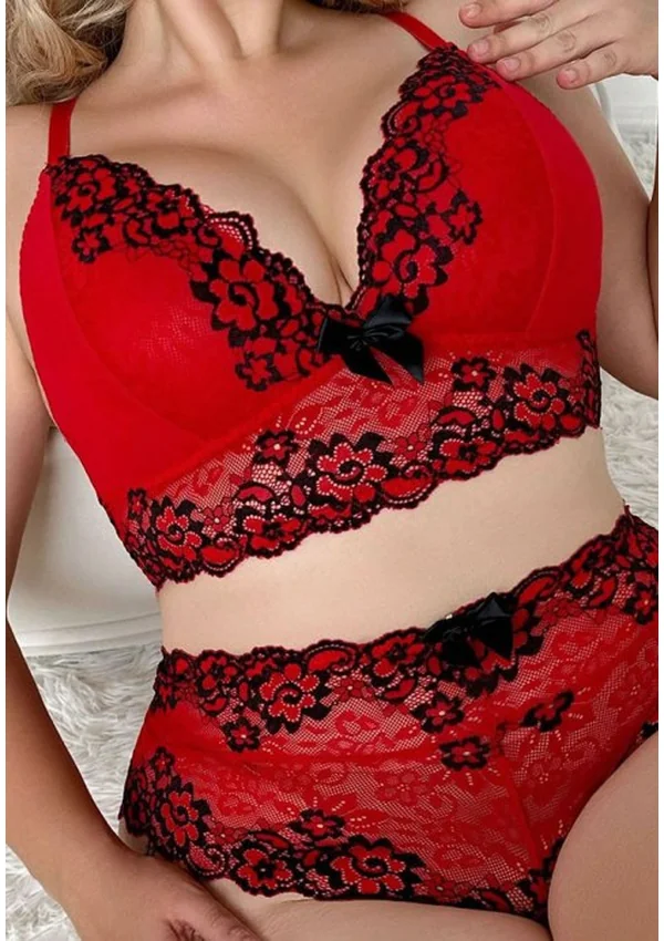 Fiery Romance Plus Bra Set - Product image 3