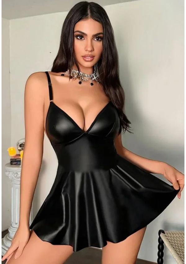 Night Dancer Babydoll - Black color thumbnail