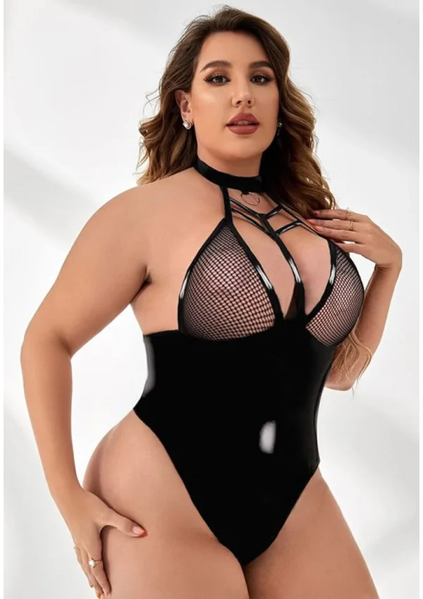 Obsidian Temptress Mesh and Vinyl Plus Teddy - Product image 3