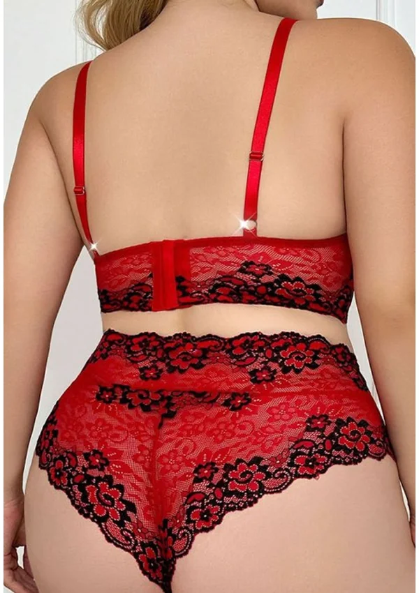 Fiery Romance Plus Bra Set - Product image 4