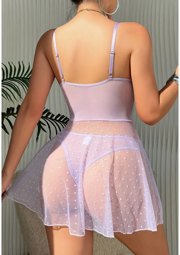 Lilac Whispers Babydoll - Lavender color thumbnail