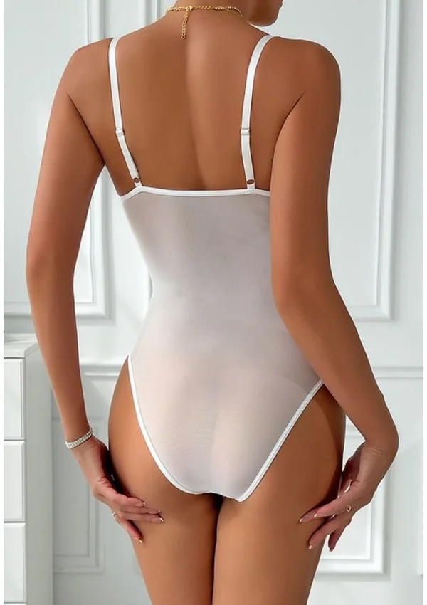 Blossom Charm Floral Lace Teddy - Product image 6